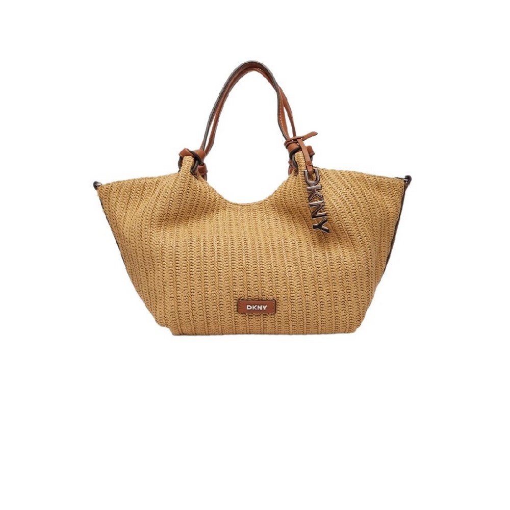 DKNY PAULA TOTE HANDBAG R61AOE49 ΤΣΑΝΤΑ ΓΥΝΑΙΚΕΙΑ COGNAC