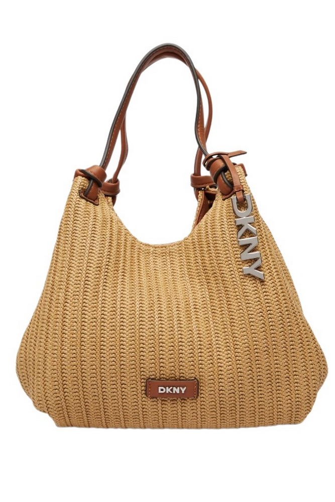 DKNY PAULA TOTE HANDBAG R61AOE49 ΤΣΑΝΤΑ ΓΥΝΑΙΚΕΙΑ COGNAC