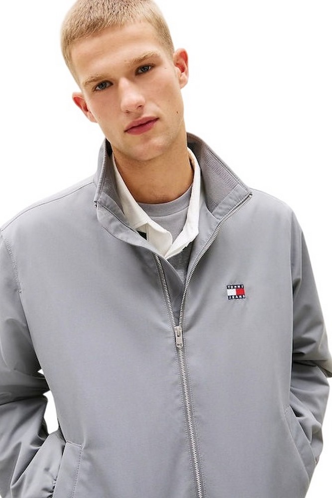 TOMMY JEANS ESSENTIAL JACKET EXT ΜΠΟΥΦΑΝ ΑΝΔΡΙΚΟ GREY
