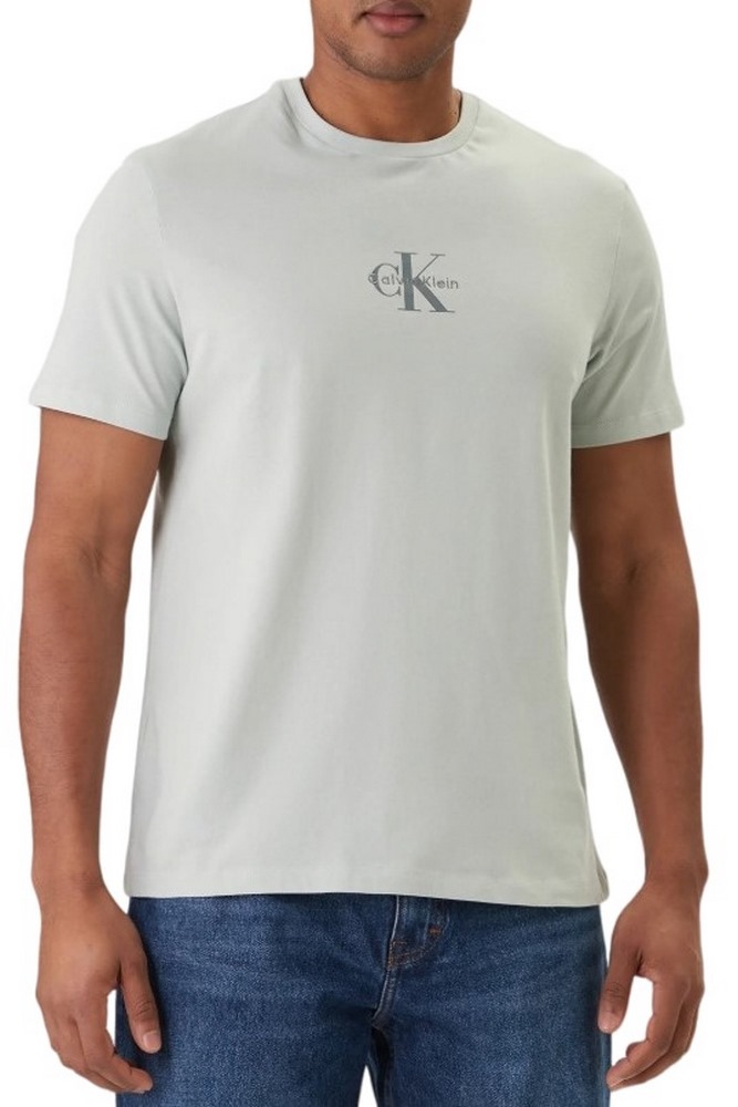 CALVIN KLEIN JEANS 30S MICRO MONOLOGO GRAPHIC T-SHIRT ΜΠΛΟΥΖΑ ΑΝΔΡΙΚΗ MINT