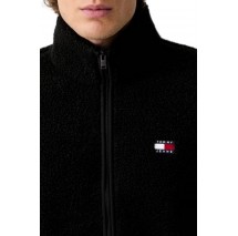 TOMMY JEANS RLX BADGE ZIP-THRU TEDDY EXT ΖΑΚΕΤΑ ΑΝΔΡΙΚΗ BLACK