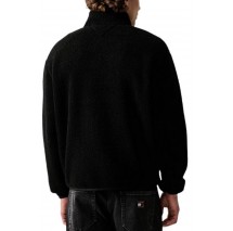 TOMMY JEANS RLX BADGE ZIP-THRU TEDDY EXT ΖΑΚΕΤΑ ΑΝΔΡΙΚΗ BLACK