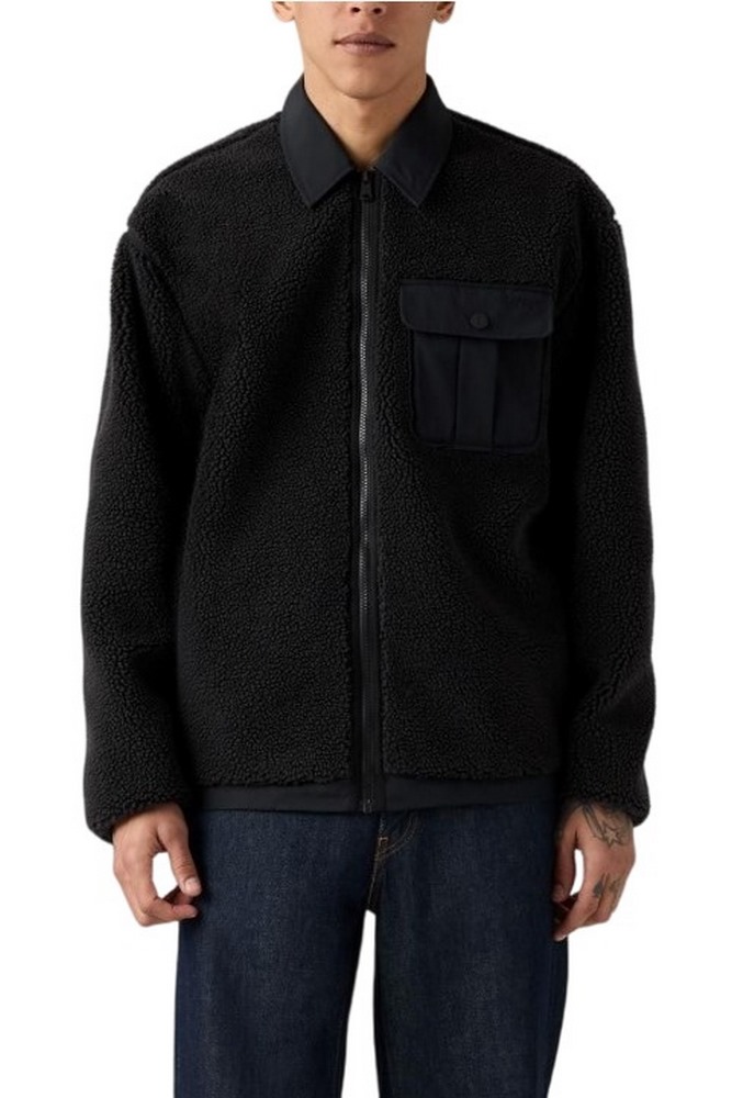 LEVIS® JOONIE SHERPA JACKET ΜΠΟΥΦΑΝ ΑΝΔΡΙΚΟ BLACK