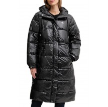 CALVIN KLEIN JEANS SHINE LONG PUFFER COAT ΜΠΟΥΦΑΝ ΓΥΝΑΙΚΕΙΟ BLACK