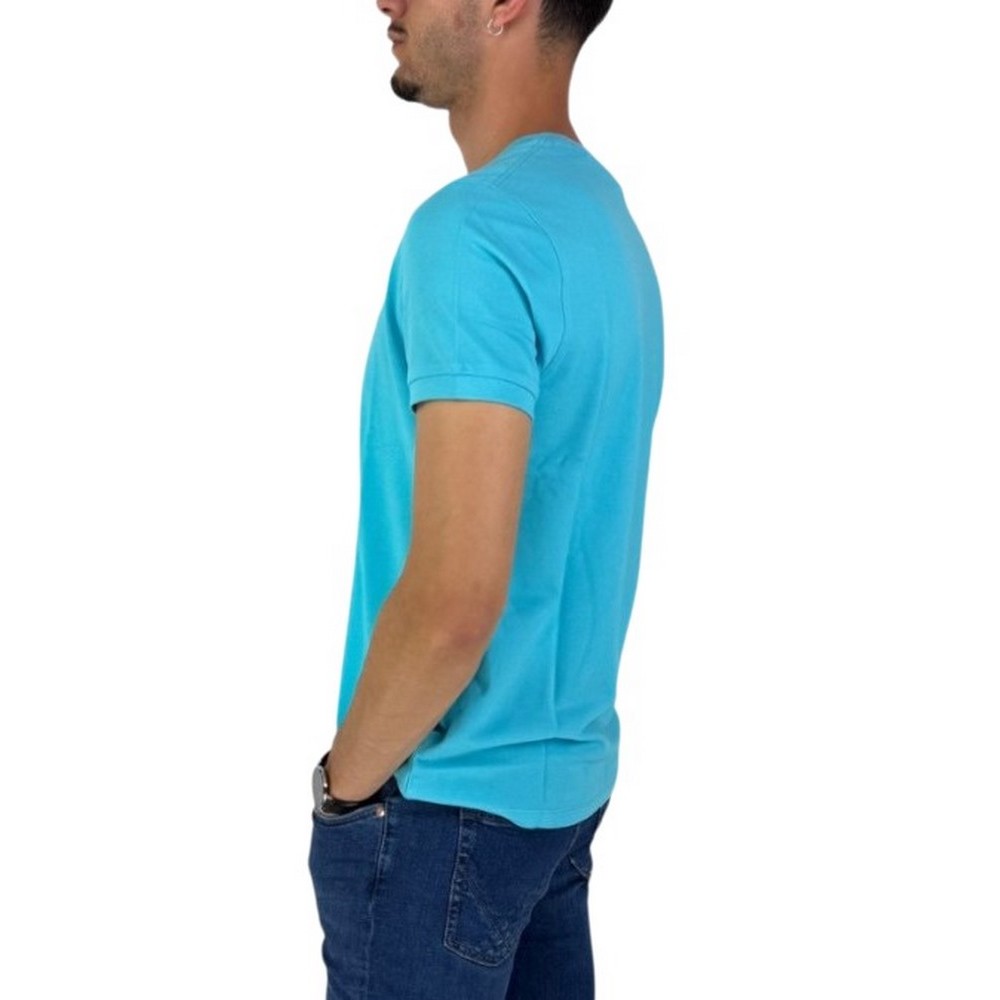 U.S POLO ASSN BREN 000272 CHL4 T-SHIRT ΜΠΛΟΥΖΑ ΑΝΔΡΙΚΗ AQUA