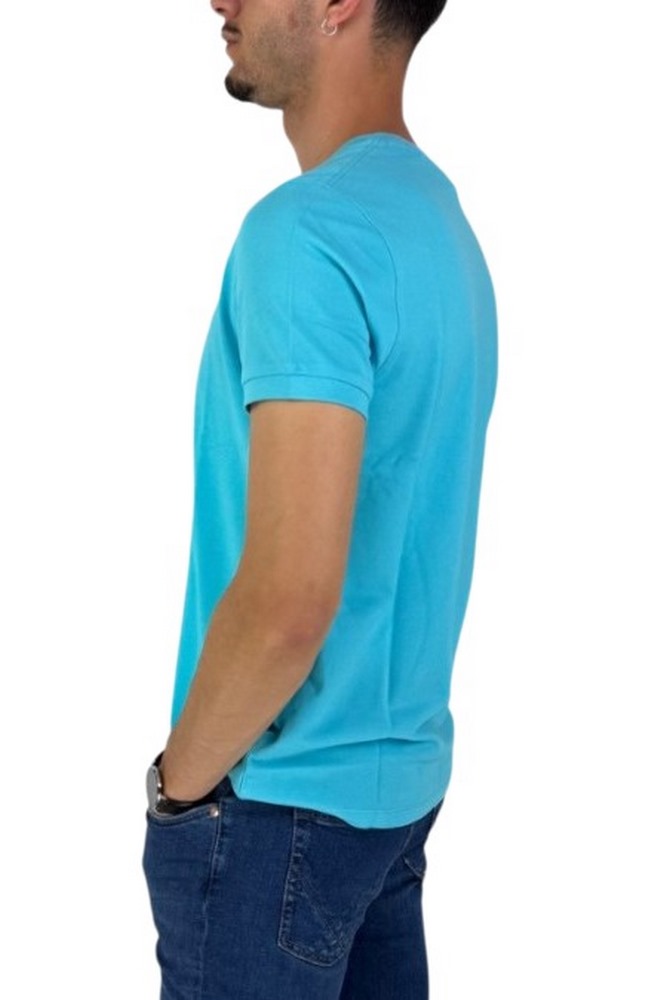 U.S POLO ASSN BREN 000272 CHL4 T-SHIRT ΜΠΛΟΥΖΑ ΑΝΔΡΙΚΗ AQUA