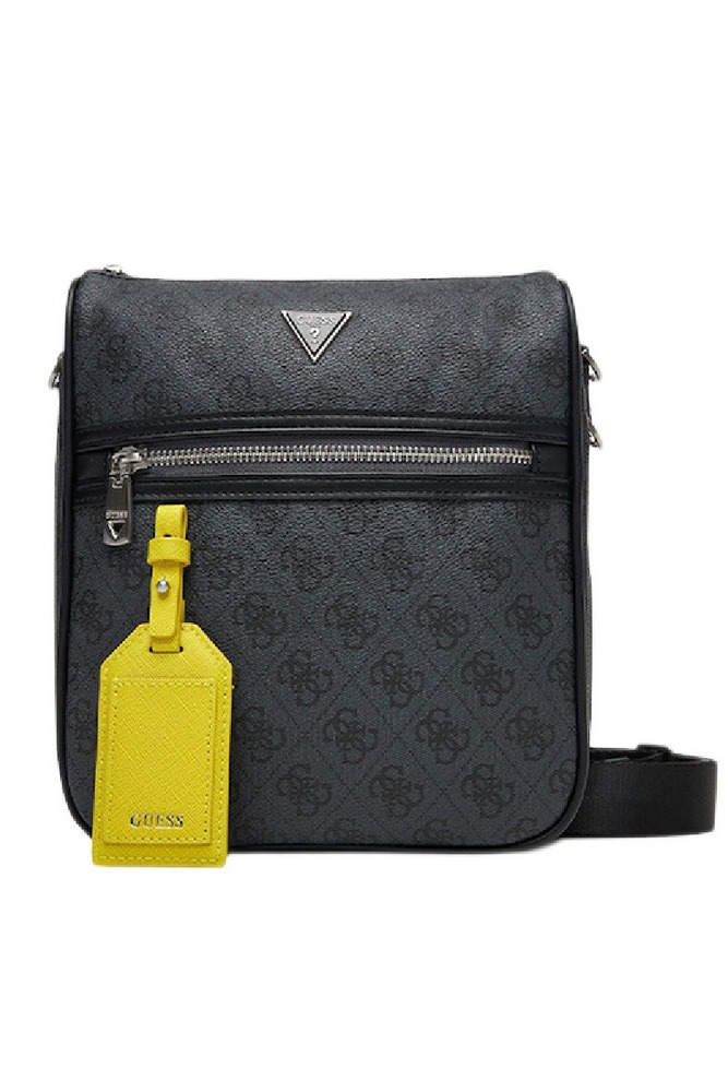 GUESS MILANO CROSSBODY 2 ΤΣΑΝΤΑ ΑΝΔΡΙΚΗ BLACK