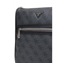 GUESS MILANO CROSSBODY 2 ΤΣΑΝΤΑ ΑΝΔΡΙΚΗ BLACK