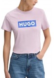 HUGO BOSS JERSEY CLASSIC TEE B T-SHIRT ΜΠΛΟΥΖΑ ΓΥΝΑΙΚΕΙΑ PINK HUGO BOSS JERSEY CLASSIC TEE B T-SHIRT ΜΠΛΟΥΖΑ ΓΥΝΑΙΚΕΙΑ PINK
