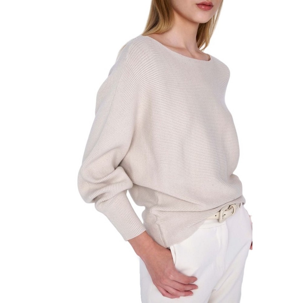 ALE LESS I MORE BLOUSE RIBBED 8P20468 ΜΠΛΟΥΖΑ ΓΥΝΑΙΚΕΙΑ ICE