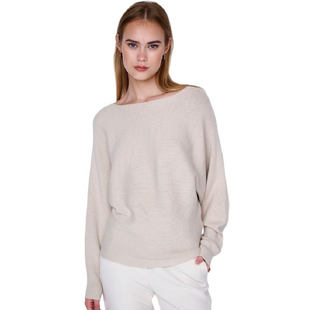 ALE LESS I MORE BLOUSE RIBBED 8P20468 ΜΠΛΟΥΖΑ ΓΥΝΑΙΚΕΙΑ ICE