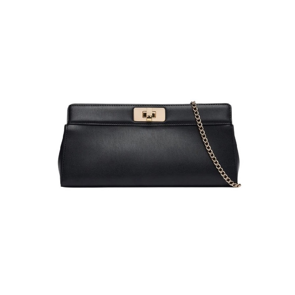 TOMMY HILFIGER MODERN CLUTCH ΤΣΑΝΤΑ ΓΥΝΑΙΚΕΙΑ BLACK