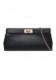 TOMMY HILFIGER MODERN CLUTCH ΤΣΑΝΤΑ ΓΥΝΑΙΚΕΙΑ BLACK