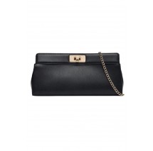 TOMMY HILFIGER MODERN CLUTCH ΤΣΑΝΤΑ ΓΥΝΑΙΚΕΙΑ BLACK