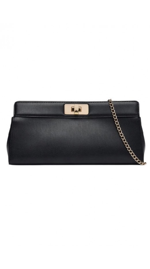 TOMMY HILFIGER MODERN CLUTCH ΤΣΑΝΤΑ ΓΥΝΑΙΚΕΙΑ BLACK