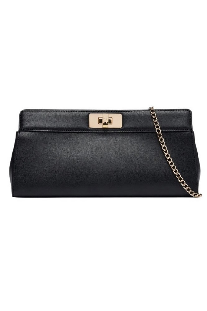 TOMMY HILFIGER MODERN CLUTCH ΤΣΑΝΤΑ ΓΥΝΑΙΚΕΙΑ BLACK