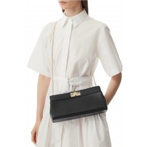 TOMMY HILFIGER MODERN CLUTCH ΤΣΑΝΤΑ ΓΥΝΑΙΚΕΙΑ BLACK