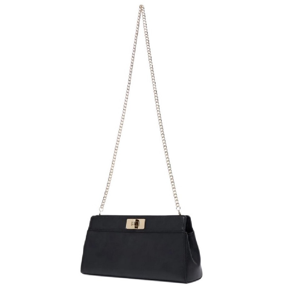 TOMMY HILFIGER MODERN CLUTCH ΤΣΑΝΤΑ ΓΥΝΑΙΚΕΙΑ BLACK