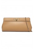TOMMY HILFIGER MODERN CLUTCH ΤΣΑΝΤΑ ΓΥΝΑΙΚΕΙΑ BEIGE