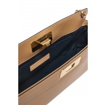 TOMMY HILFIGER MODERN CLUTCH ΤΣΑΝΤΑ ΓΥΝΑΙΚΕΙΑ BEIGE