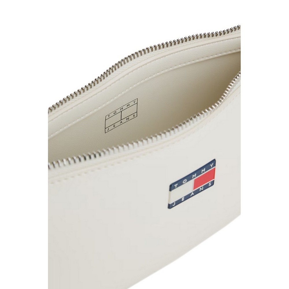 TOMMY JEANS MUST SHOULDER BAG ΤΣΑΝΤΑ ΓΥΝΑΙΚΕΙΑ IVORY