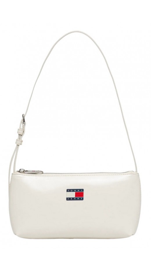 TOMMY JEANS MUST SHOULDER BAG ΤΣΑΝΤΑ ΓΥΝΑΙΚΕΙΑ IVORY