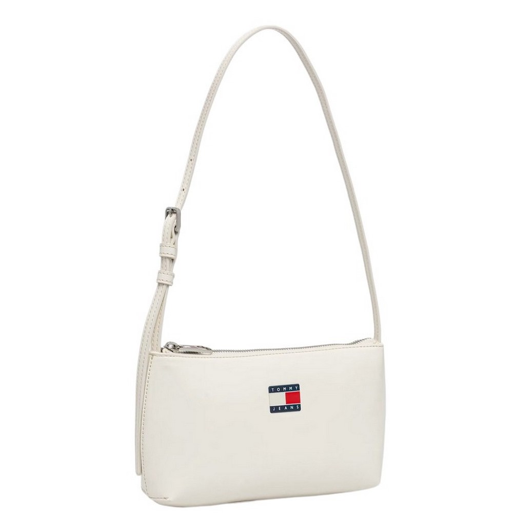 TOMMY JEANS MUST SHOULDER BAG ΤΣΑΝΤΑ ΓΥΝΑΙΚΕΙΑ IVORY