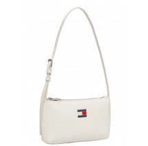 TOMMY JEANS MUST SHOULDER BAG ΤΣΑΝΤΑ ΓΥΝΑΙΚΕΙΑ IVORY