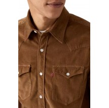 LEVIS® BARSTOW WESTERN STANDARD ΠΟΥΚΑΜΙΣΟ ΑΝΔΡΙΚΟ BROWN