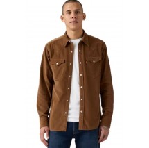 LEVIS® BARSTOW WESTERN STANDARD ΠΟΥΚΑΜΙΣΟ ΑΝΔΡΙΚΟ BROWN