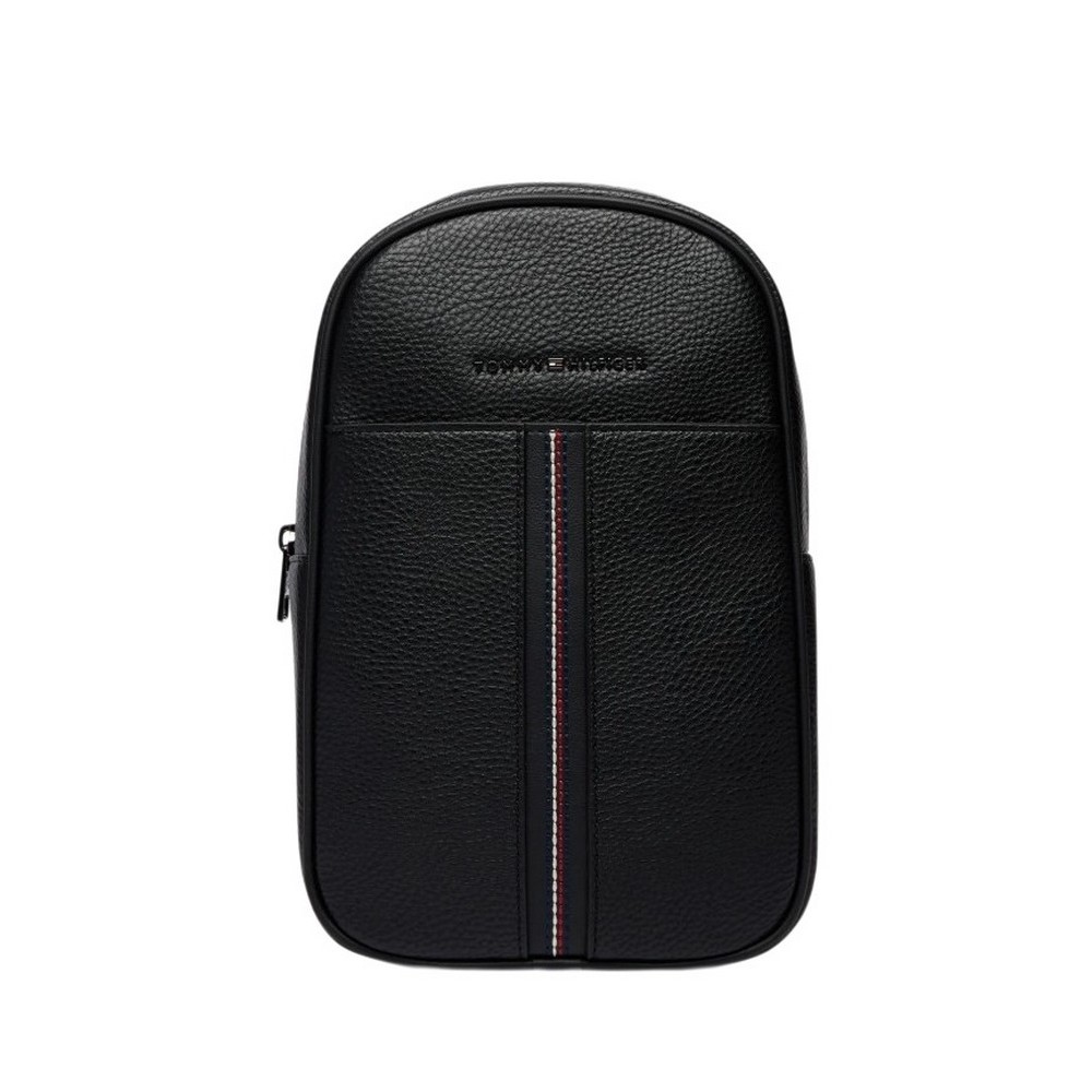 TOMMY HILFIGER CENTRAL SLINGPACK ΤΣΑΝΤΑ ΑΝΔΡΙΚΗ BLACK