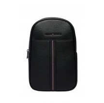 TOMMY HILFIGER CENTRAL SLINGPACK ΤΣΑΝΤΑ ΑΝΔΡΙΚΗ BLACK