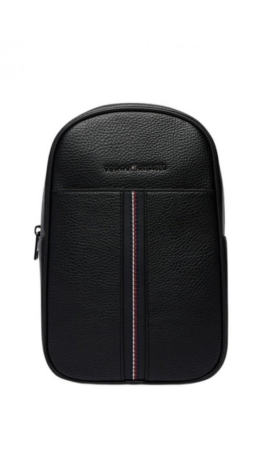 TOMMY HILFIGER CENTRAL SLINGPACK ΤΣΑΝΤΑ ΑΝΔΡΙΚΗ BLACK