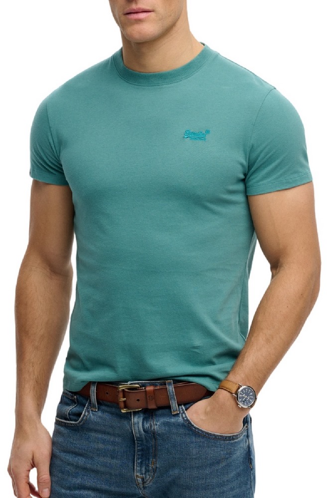 SUPERDRY ESSENTIAL LOGO EMB T-SHIRT ΜΠΛΟΥΖΑ ΑΝΔΡΙΚΗ VERAMAN
