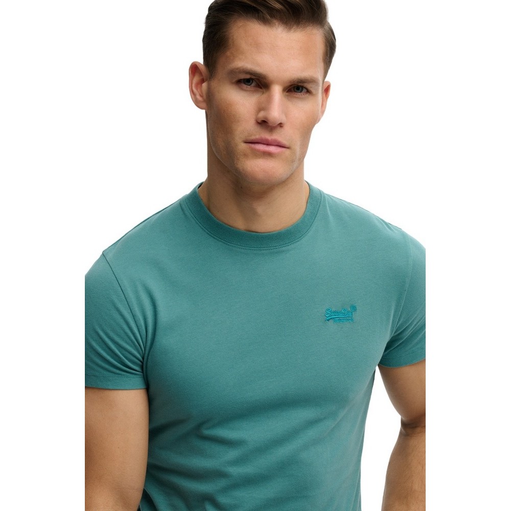 SUPERDRY ESSENTIAL LOGO EMB T-SHIRT ΜΠΛΟΥΖΑ ΑΝΔΡΙΚΗ VERAMAN
