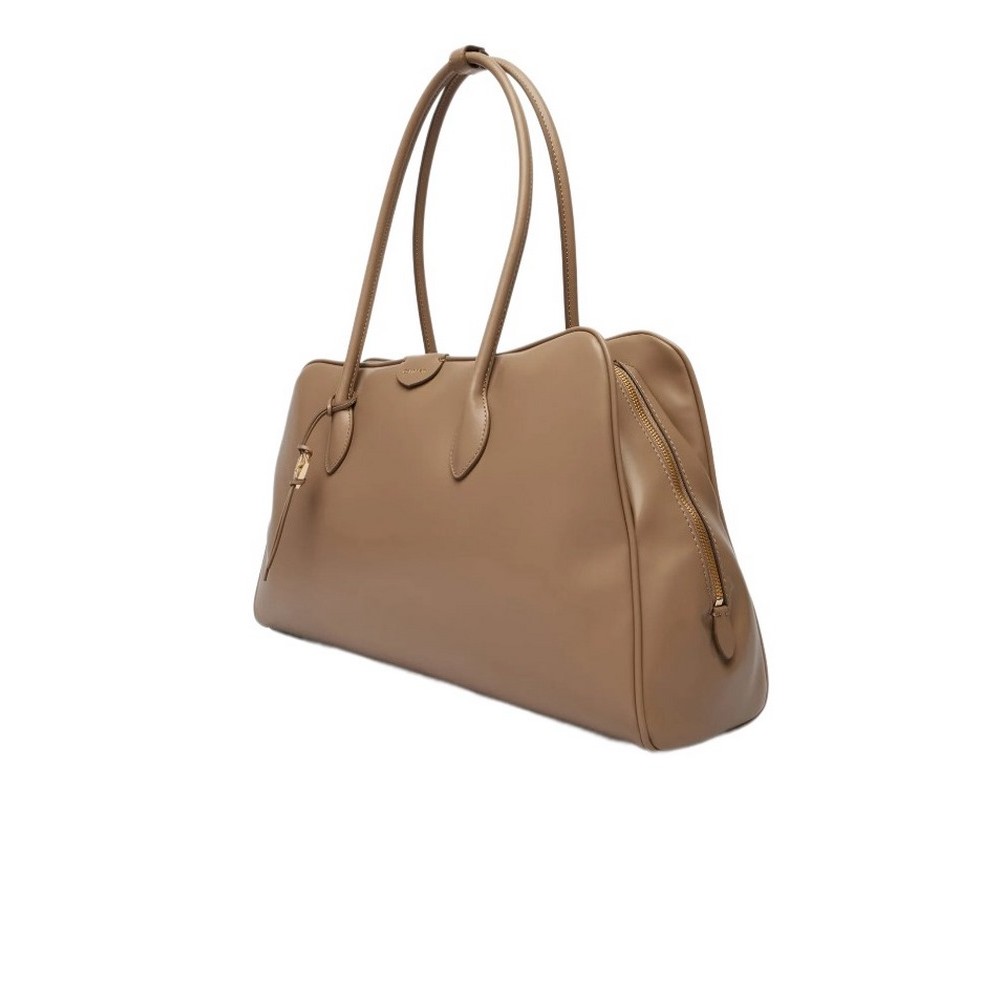 CALVIN KLEIN MULTI COMPARTMENT LARGE WORK BAG ΤΣΑΝΤΑ ΓΥΝΑΙΚΕΙΑ TAUPE