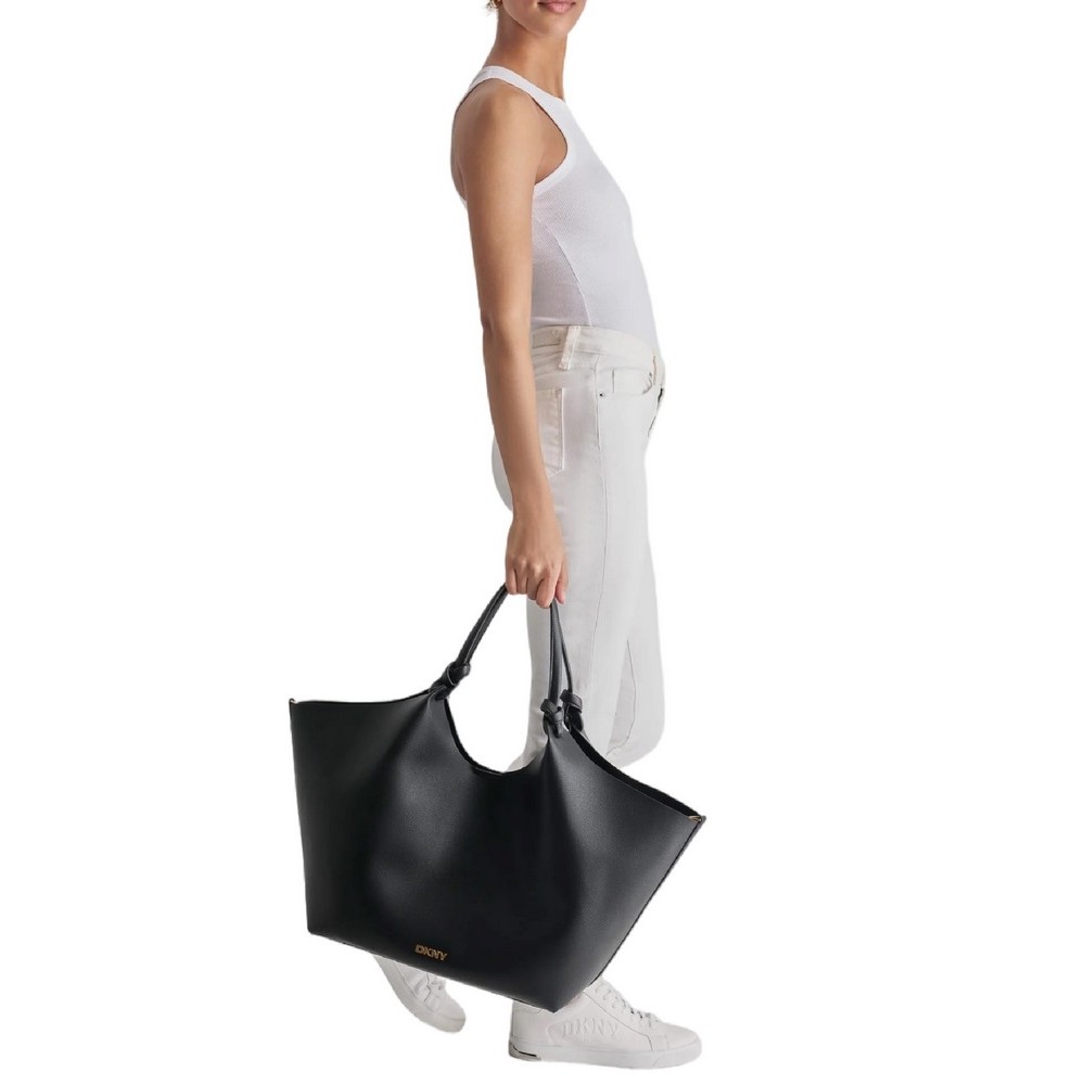 DKNY PAULA TOTE HANDBAG R42BAE48 ΤΣΑΝΤΑ ΓΥΝΑΙΚΕΙΑ BLACK