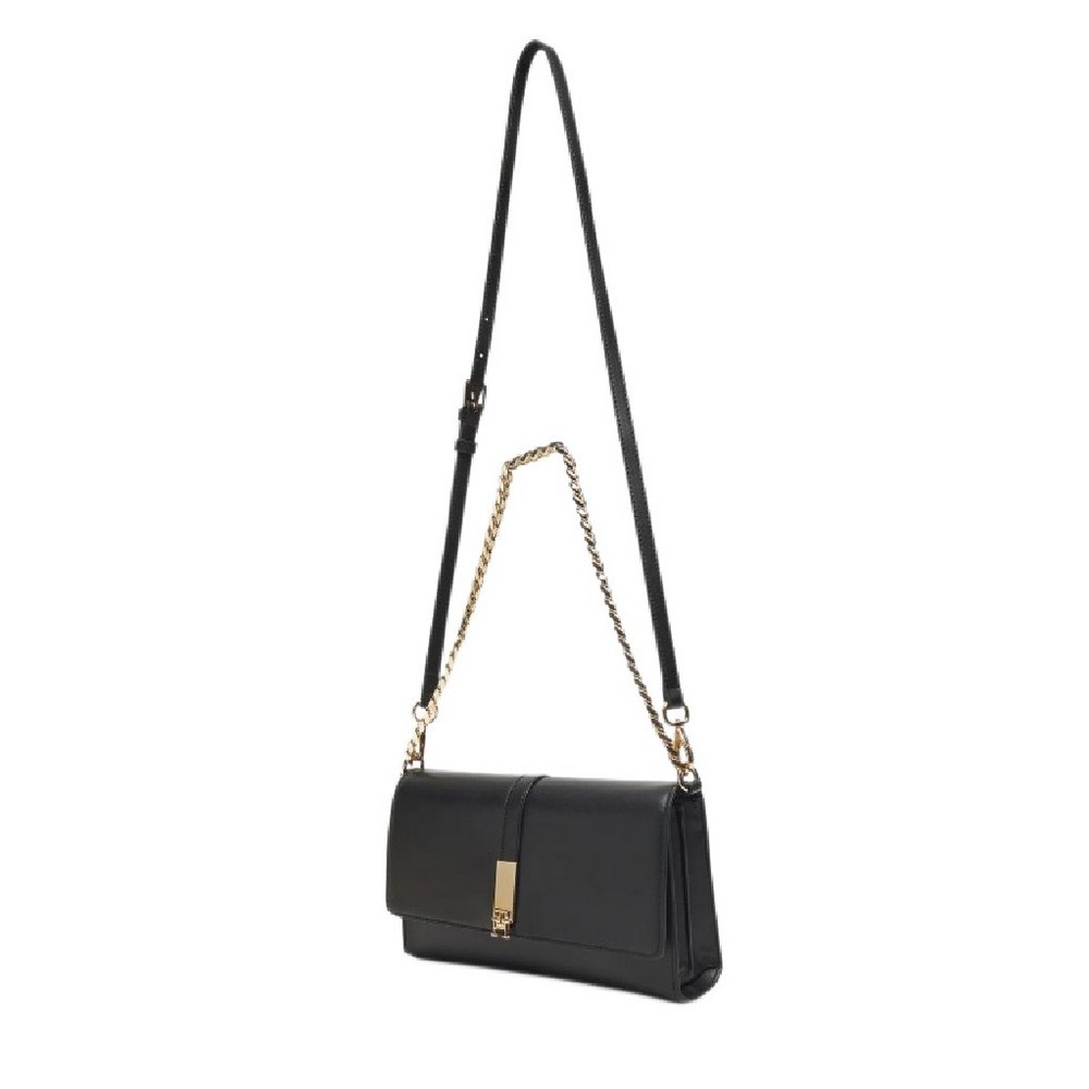 TOMMY HILFIGER HERITAGE CONV CROSSOVER CHAIN ΤΣΑΝΤΑ ΓΥΝΑΙΚΕΙΑ BLACK