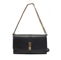 TOMMY HILFIGER HERITAGE CONV CROSSOVER CHAIN ΤΣΑΝΤΑ ΓΥΝΑΙΚΕΙΑ BLACK