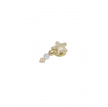 CROCS GOLD STAR WITH HEART DANGLE JIBBITZ CHARMS ΑΞΕΣΟΥΑΡ ΓΥΝΑΙΚΕΙΟ GOLD