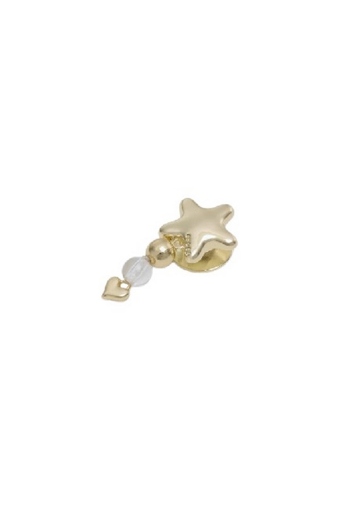 CROCS GOLD STAR WITH HEART DANGLE JIBBITZ CHARMS ΑΞΕΣΟΥΑΡ ΓΥΝΑΙΚΕΙΟ GOLD