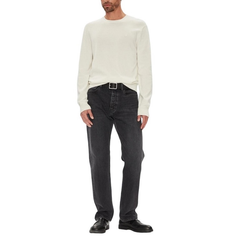 CALVIN KLEIN SUPIMA COTTON CREWNK SWEATER ΜΠΛΟΥΖΑ ΑΝΔΡΙΚΗ OFF WHITE