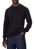 CALVIN KLEIN SUPIMA COTTON CREWNK SWEATER ΜΠΛΟΥΖΑ ΑΝΔΡΙΚΗ BLACK