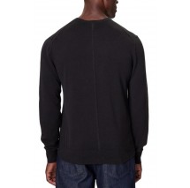 CALVIN KLEIN SUPIMA COTTON CREWNK SWEATER ΜΠΛΟΥΖΑ ΑΝΔΡΙΚΗ BLACK