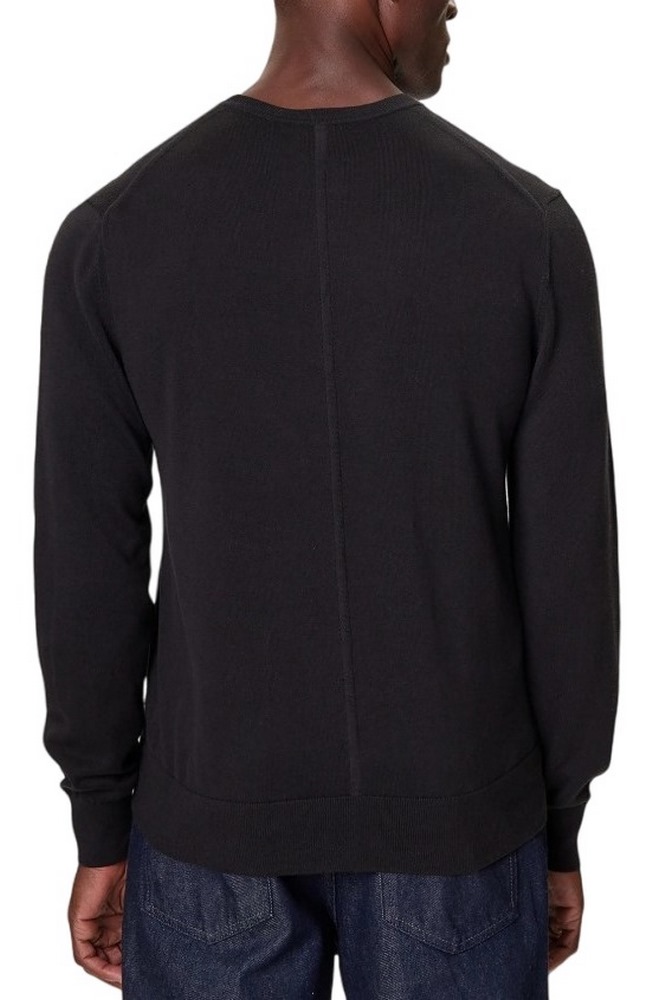 CALVIN KLEIN SUPIMA COTTON CREWNK SWEATER ΜΠΛΟΥΖΑ ΑΝΔΡΙΚΗ BLACK