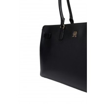 TOMMY HILFIGER JOY TOTE ΤΣΑΝΤΑ ΓΥΝΑΙΚΕΙΑ BLACK