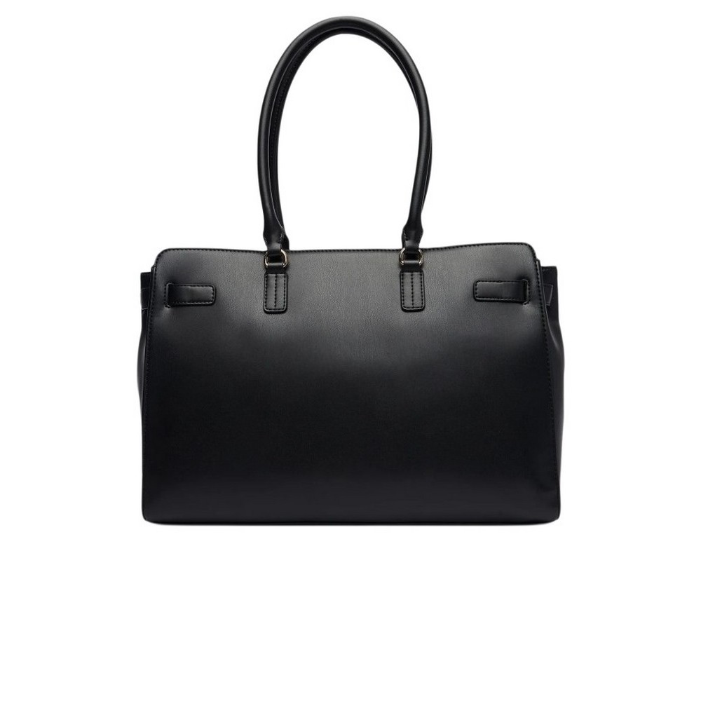 TOMMY HILFIGER JOY TOTE ΤΣΑΝΤΑ ΓΥΝΑΙΚΕΙΑ BLACK