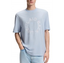 HUGO BOSS JERSEY NORIZOM T-SHIRT ΜΠΛΟΥΖΑ ΑΝΔΡΙΚΗ CIEL