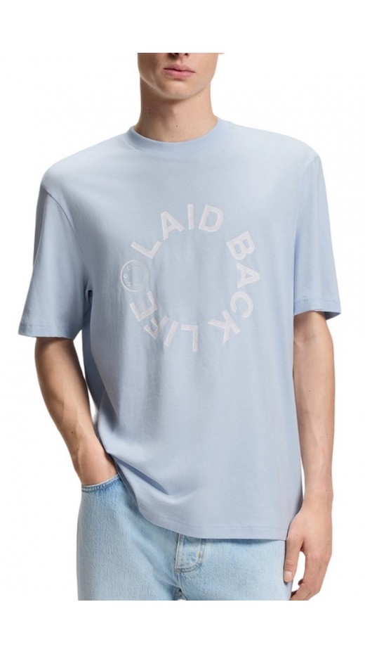 HUGO BOSS JERSEY NORIZOM T-SHIRT ΜΠΛΟΥΖΑ ΑΝΔΡΙΚΗ CIEL