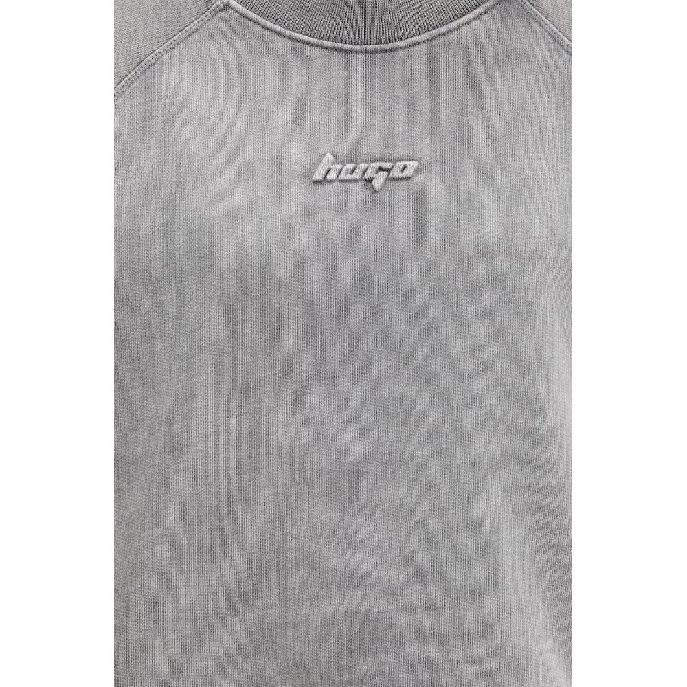 HUGO BOSS JERSEY DORLINA B T-SHIRT ΜΠΛΟΥΖΑ ΓΥΝΑΙΚΕΙΑ GREY